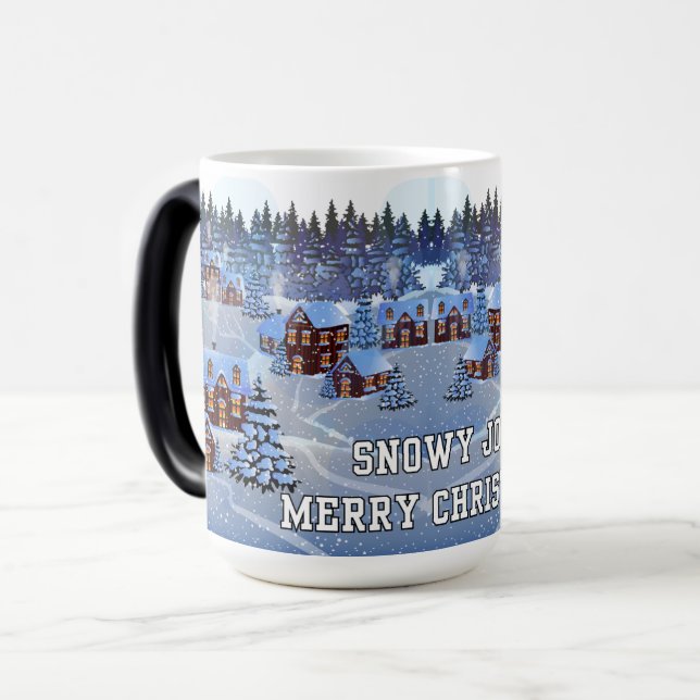 Caneca Mágica Alegria Nevada (Frente Esquerda)