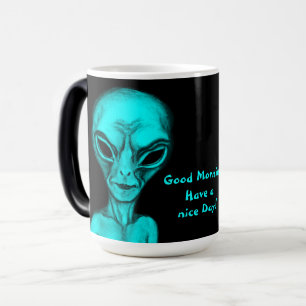 Caneca Mágica Alienígena, Bom Dia