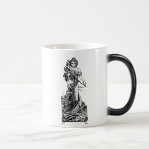 Caneca Mágica Alphonse Mucha Broken Blossoms