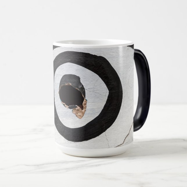 Caneca Mágica alvo rasga (Frente Esquerda)