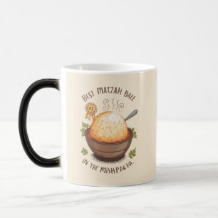Caneca Mágica Amante de Sopa de Bolinho de Matzah
