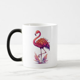 Caneca Mágica Amante Flamingo Morphing