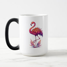 Caneca Mágica Amante Flamingo Morphing Grande