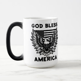 Caneca Mágica AMÉRICA deus abençoe