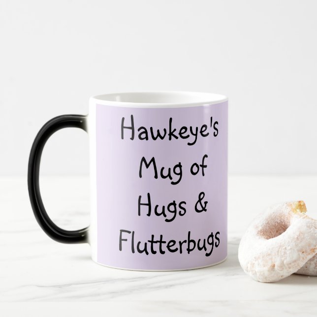 Caneca Mágica Ametist Wings Personaliza Mug (Com Donut)