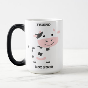 Caneca Mágica Amigo de Vaca Cor-de-Rosa