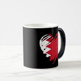Caneca Mágica Amo Bahrein - Bandeira do Bahrein