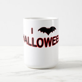 Caneca Mágica Amo Halloween (BAT)