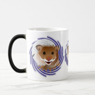 Caneca Mágica Amo meu hamster pequeno taça