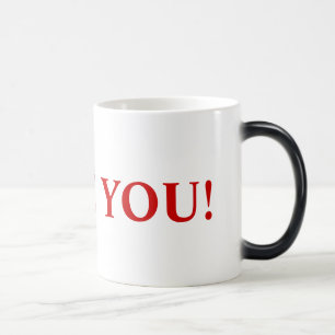 Caneca Mágica Amo-Te!~ MORPHING MUG, PERSONALIZE-O!