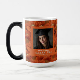 Caneca Mágica Anêmonas Coloridas Flor Neto Graduação
