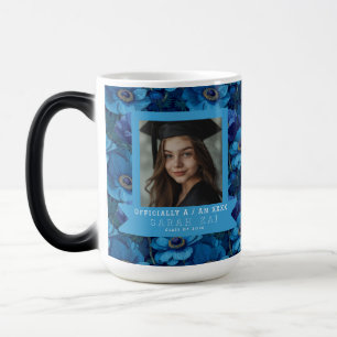 Caneca Mágica Anêmonas Coloridas Impressão Presente de Formatura