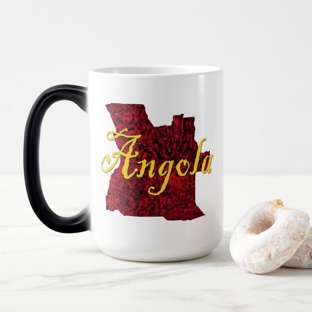 Caneca Mágica Angola (Com Donut)