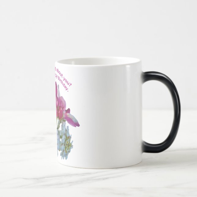 Caneca Mágica Aniversário deseja a Mugs para esposas ou parceiro (Direita)
