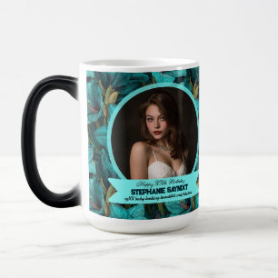 Caneca Mágica Aniversário Inspirado em Amaryllis Bela