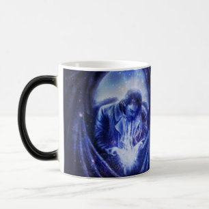 Caneca Mágica Anjo de Falln no azul