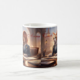 Caneca Mágica Anna Czeck antropomórfica da websérie