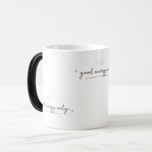 Caneca Mágica Apenas Boa Energia Minimalista Positiva