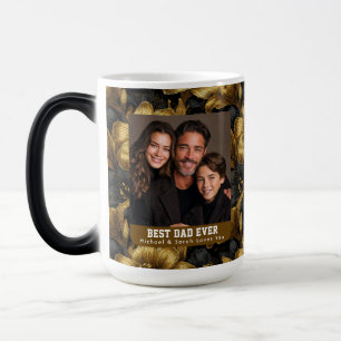 Caneca Mágica Apreciação Botânica do Amaryllis Dourado Papai Pop