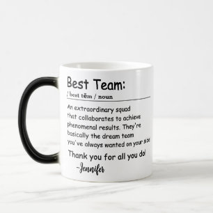 Caneca Mágica Apreciação do funcionário de Melhor Definição de E