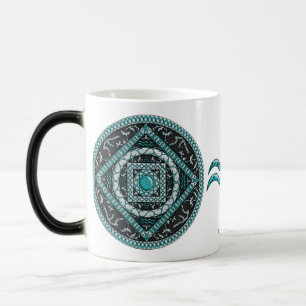 Caneca Mágica Aquarius Mandala Mug