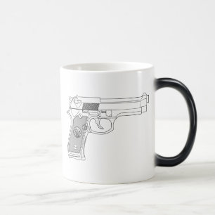 Caneca Mágica Arma escondida!