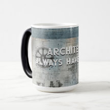 Arquitetos sempre têm um plano, presente para arqu