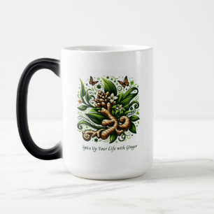 Caneca Mágica "Arrumar Sua Vida Com Ginnger" Herbal