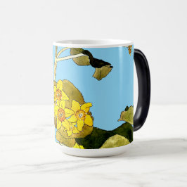 Caneca Mágica Art Nouveau Buttercups
