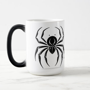 Caneca Mágica Arte de Tatuagem Flash Aranha