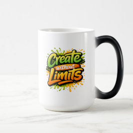 Caneca Mágica Arte Motivacional Criar Sem Limites