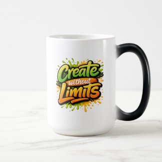 Caneca Mágica Arte Motivacional Crie Sem Limites