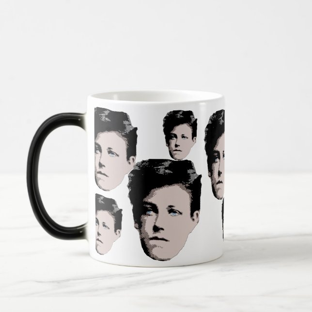 Caneca Mágica Arthur Rimbaud (Esquerda)