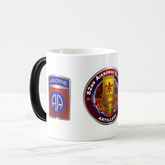 Caneca Mágica Artilharia da 82.a Divisão Aerotransportada (Frente Esquerda)