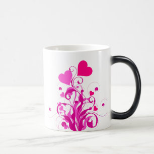Caneca Mágica Árvore de Corações de Amor-25053