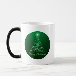 Caneca Mágica Árvore de Natal com Brilho