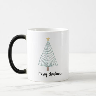 Caneca Mágica Árvore moderna de natal