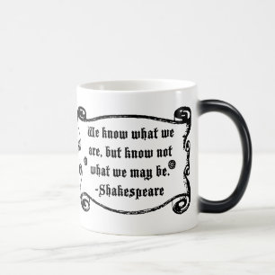 Caneca Mágica As citações de Shakespeare, sabem o que nós som