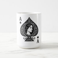 Ás de Espadas - Emblem Lady Cameo Filigree