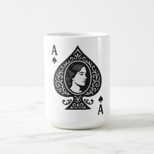 Caneca Mágica Ás de Espadas - Emblem Lady Cameo Filigree