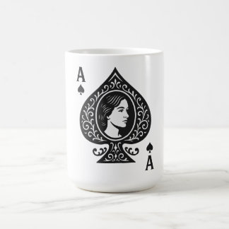 Caneca Mágica Ás de Espadas - Emblem Lady Cameo Filigree