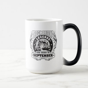 Caneca Mágica As Legendas De Condução De Caminhões Estão A N