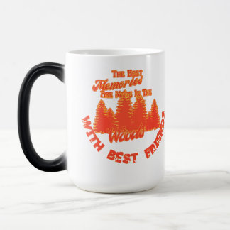 Caneca Mágica As memórias de acampamento de Tangerine dos 70