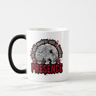 Caneca Mágica Assombrando Presença, Halloween Moon Art