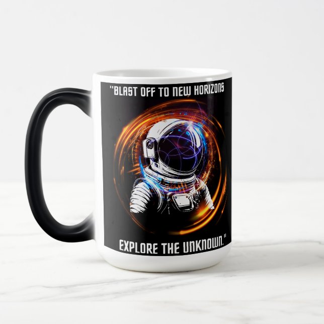 Caneca Mágica astronauta (Esquerda)