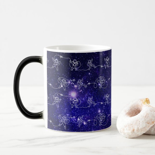 Caneca Mágica Astronauta (Com Donut)