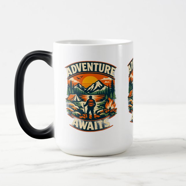 CANECA MÁGICA  “AVENTURA ESPERA”  (Esquerda)