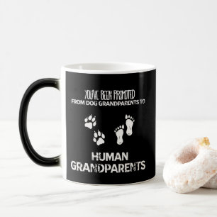 Caneca Mágica Avós Cachorros Promovidos Para Avós Humanos
