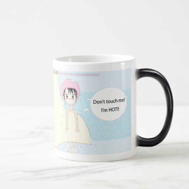 Caneca Mágica ayachan-em-chá que morphing mug3 (Direita)