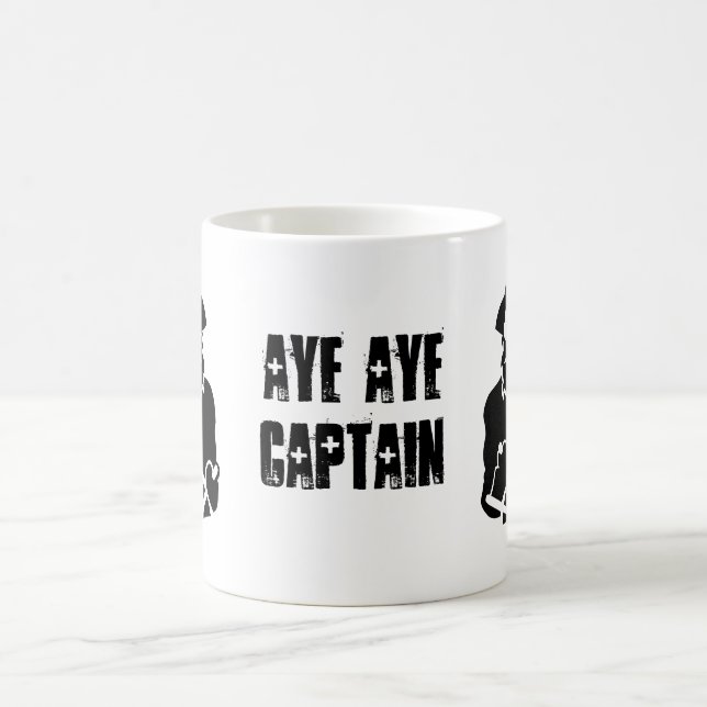 Caneca Mágica Aye aye capitão copo (Centro)